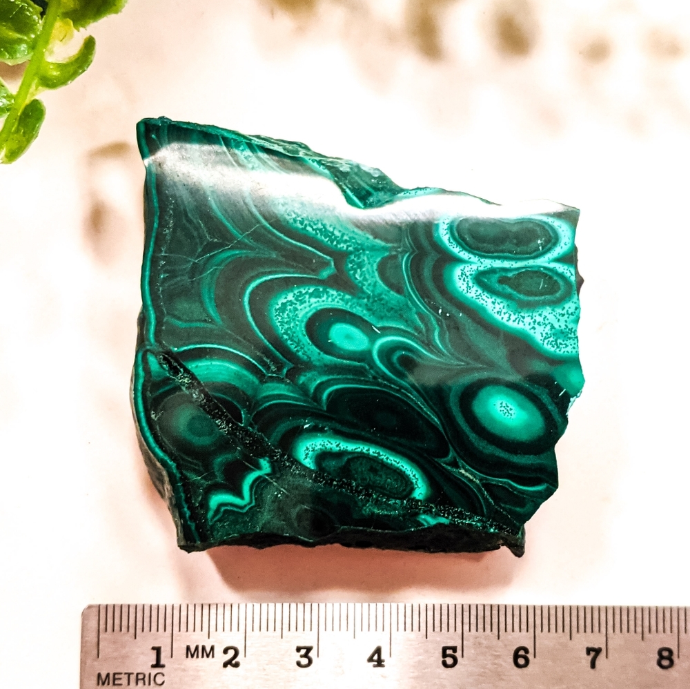Organic Natural Healing Malachite Crystal Approximately 150-200g (167.8g)